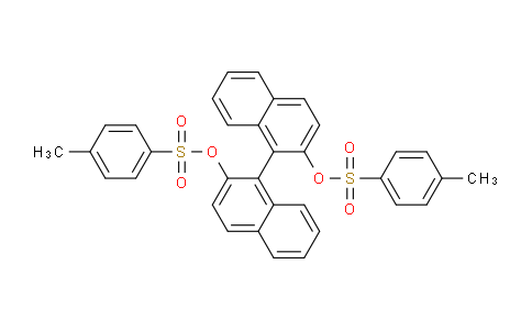 CAS No. 128575-35-9, [1,1'-Binaphthalene]-2,2'-diyl bis(4-methylbenzenesulfonate)