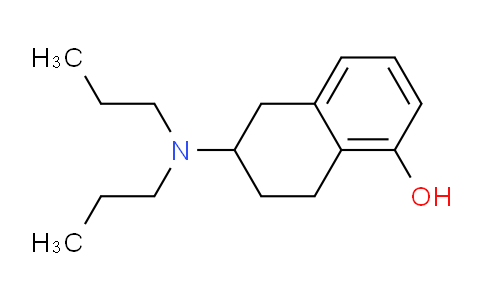 CAS No. 68593-96-4, 6-(Dipropylamino)-5,6,7,8-tetrahydronaphthalen-1-ol