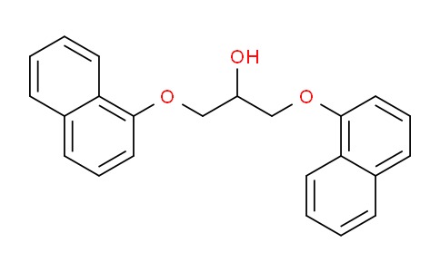 CAS No. 17216-10-3, 1,3-dinaphthalen-1-yloxypropan-2-ol