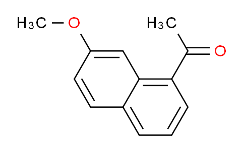 CAS No. 3453-55-2, 1-(7-methoxynaphthalen-1-yl)ethanone