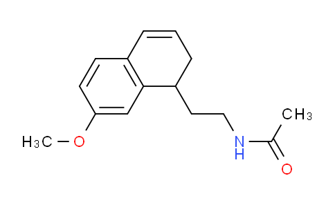 CAS No. 1384261-23-7, N-(2-(7-methoxy-1,2-dihydronaphthalen-1-yl)ethyl)acetamide