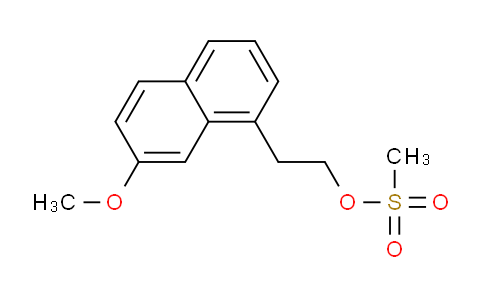 CAS No. 185336-04-3, 2-(7-methoxynaphthalen-1-yl)ethyl methanesulfonate