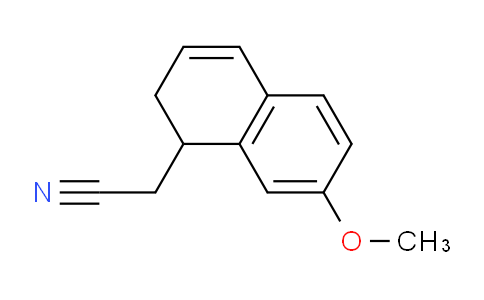 CAS No. 1384168-59-5, 1-Naphthaleneacetonitrile, 1,2-dihydro-7-methoxy-