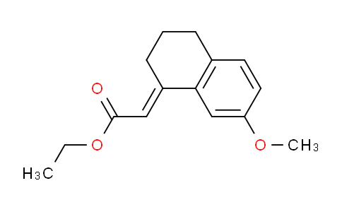 CAS No. 6836-20-0, Ethyl2-(3,4-Dihydro-7-Methoxy-1(2H)-naphthalenylidene)acetate