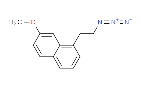 CAS No. 1384536-35-9, 1-(2-azidoethyl)-7-methoxynaphthalene