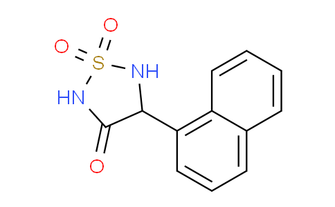CAS No. 120991-37-9, 4-(1'-Naphthyl)-3-oxo-1,2,5-thiadiazolidine 1,1-dioxide