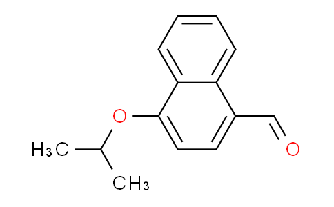 CAS No. 666829-62-5, 4-(propan-2-yloxy)naphthalene-1-carbaldehyde