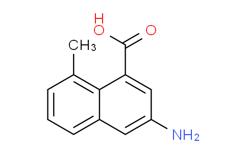 CAS No. 2387596-96-3, 3-amino-8-methyl-naphthalene-1-carboxylic acid