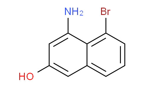 CAS No. 2387596-77-0, 4-amino-5-bromo-naphthalen-2-ol