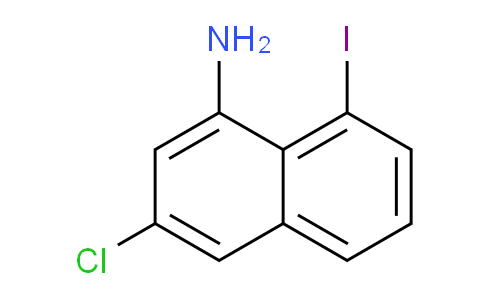 CAS No. 2387595-79-9, 3-chloro-8-iodo-naphthalen-1-amine