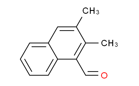 CAS No. 5811-89-2, 2,3-dimethylnaphthalene-1-carbaldehyde