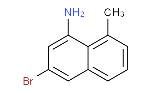 CAS No. 2387599-23-5, 3-bromo-8-methyl-naphthalen-1-amine