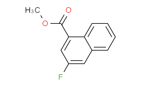 CAS No. 846032-79-9, methyl 3-fluoronaphthalene-1-carboxylate
