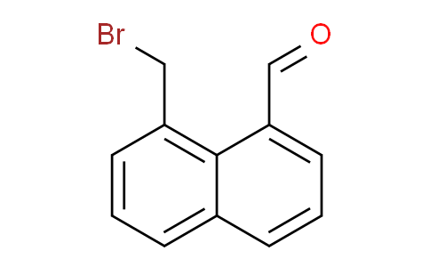 CAS No. 1261786-27-9, 1-(Bromomethyl)naphthalene-8-carboxaldehyde