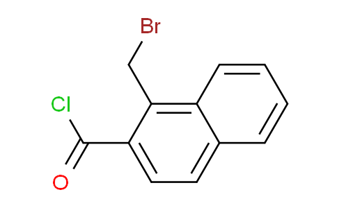 CAS No. 1261487-75-5, 1-(Bromomethyl)naphthalene-2-carbonyl chloride