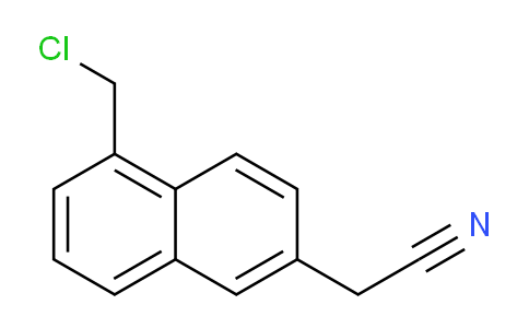 CAS No. 1261799-73-8, 1-(Chloromethyl)naphthalene-6-acetonitrile