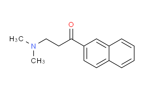 CAS No. 2752-87-6, 3-(dimethylamino)-1-(naphthalen-2-yl)propan-1-one