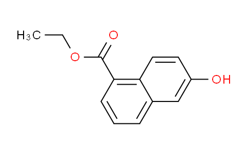 CAS No. 90162-14-4, ethyl 6-hydroxynaphthalene-1-carboxylate