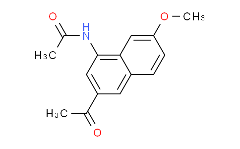 CAS No. 871731-74-7, N-(3-Acetyl-7-methoxynaphthalen-1-yl)acetamide