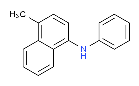 CAS No. 51793-09-0, 4-Methyl-N-phenylnaphthalen-1-amine