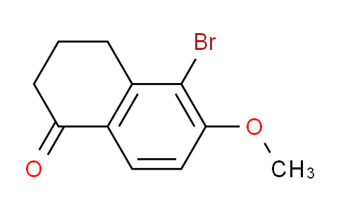 CAS No. 26231-23-2, 5-bromo-3,4-dihydro-6-methoxynaphthalen-1(2H)-one