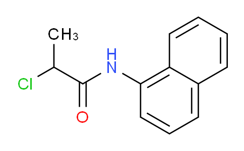 CAS No. 22302-58-5, 2-chloro-N-1-naphthylpropanamide
