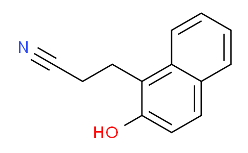 CAS No. 14233-73-9, 3-(2-hydroxy-1-naphthyl)propanenitrile