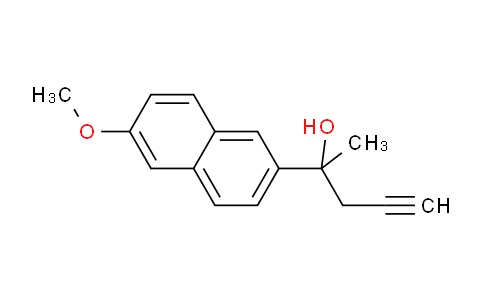 CAS No. 2006278-33-5, 2-(6-Methoxy-2-naphthyl)-4-pentyn-2-ol