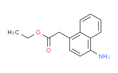 CAS No. 1261808-45-0, Ethyl 2-(4-Amino-1-naphthyl)acetate