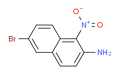 CAS No. 131707-40-9, 6-Bromo-1-nitro-2-naphthylamine