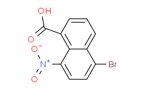 CAS No. 65440-41-7, 5-bromo-8-nitro-1-naphthoic acid
