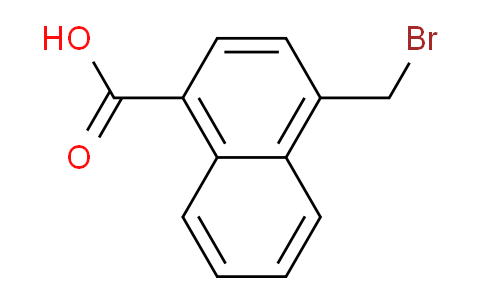 CAS No. 30236-02-3, 4-(bromomethyl)-1-naphthoic acid