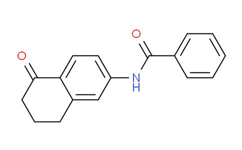 CAS No. 51981-66-9, N-(5-oxo-5,6,7,8-tetrahydronaphthalen-2-yl)benzamide
