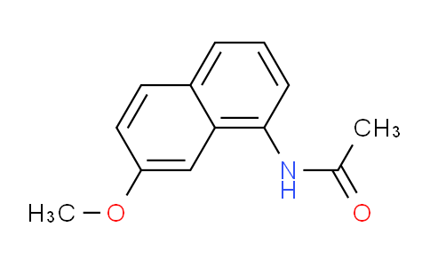 CAS No. 93189-18-5, N-(7-methoxynaphthalen-1-yl)acetamide