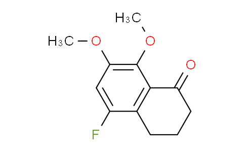 CAS No. 140377-92-0, 5-fluoro-7,8-dimethoxy-3,4-dihydronaphthalen-1(2H)-one