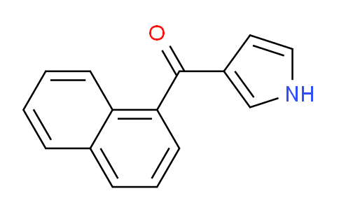 CAS No. 162934-76-1, naphthalen-1-yl(1H-pyrrol-3-yl)methanone