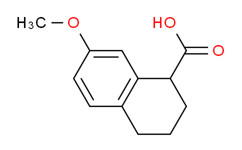 CAS No. 85858-95-3, 7-methoxy-1,2,3,4-tetrahydronaphthalene-1-carboxylic acid