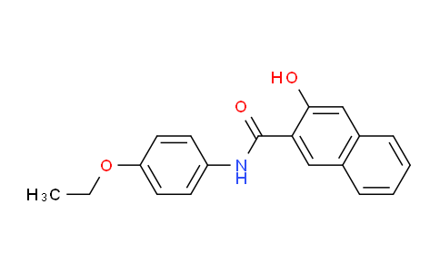 CAS No. 4711-68-6, N-(4-ethoxyphenyl)-3-hydroxy-2-naphthamide
