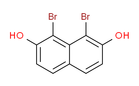 CAS No. 102153-56-0, 1,8-dibromonaphthalene-2,7-diol