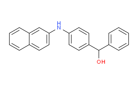 CAS No. 1063170-85-3, (4-(naphthalen-2-ylamino)phenyl)(phenyl)methanol