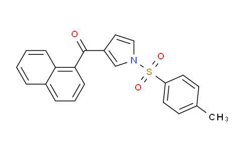 CAS No. 129667-10-3, Naphthalen-1-yl(1-tosyl-1H-pyrrol-3-yl)methanone
