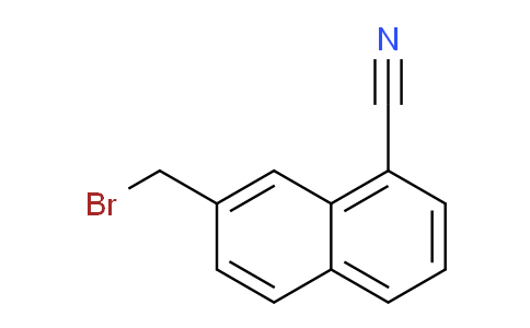 CAS No. 135942-96-0, 7-(bromomethyl)-1-naphthonitrile