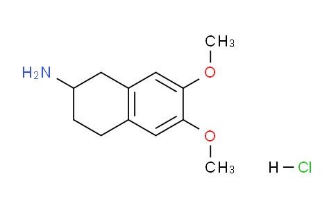 CAS No. 13917-16-3, 6,7-Dimethoxy-1,2,3,4-tetrahydro-naphthalen-2-ylamine hydrochloride