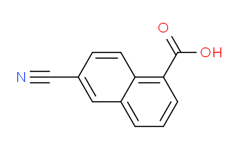 CAS No. 1975-47-9, 6-cyano-1-naphthoic acid