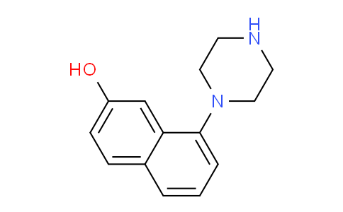 CAS No. 189350-02-5, 8-Piperazin-1-yl-naphthalen-2-ol