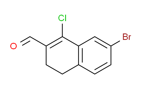 CAS No. 283177-40-2, 7-Bromo-1-chloro-3,4-dihydro-naphthalene-2-carbaldehyde