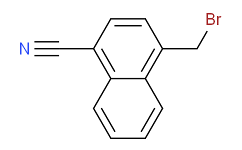 CAS No. 41014-20-4, 4-(Bromomethyl)-1-naphthonitrile
