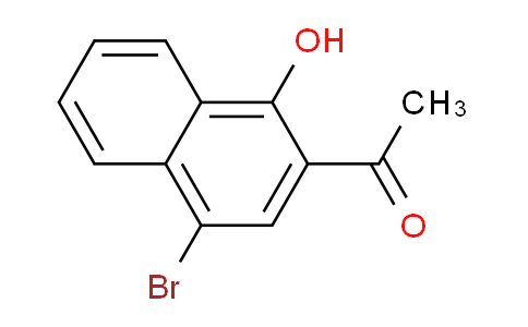CAS No. 52220-64-1, 1-(4-bromo-1-hydroxynaphthalen-2-yl)ethan-1-one