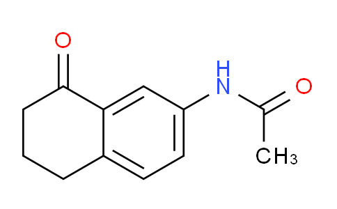 CAS No. 58161-21-0, N-(8-oxo-5,6,7,8-tetrahydronaphthalen-2-yl)acetamide
