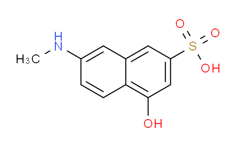 CAS No. 22346-43-6, 4-Hydroxy-7-(methylamino)naphthalene-2-sulfonic acid